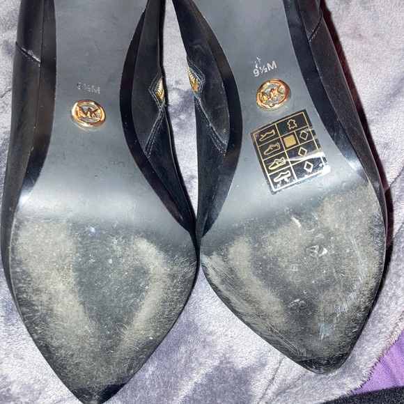 LEONA MICHAEL KORS LEATHER HEELS - Picture 6 of 9